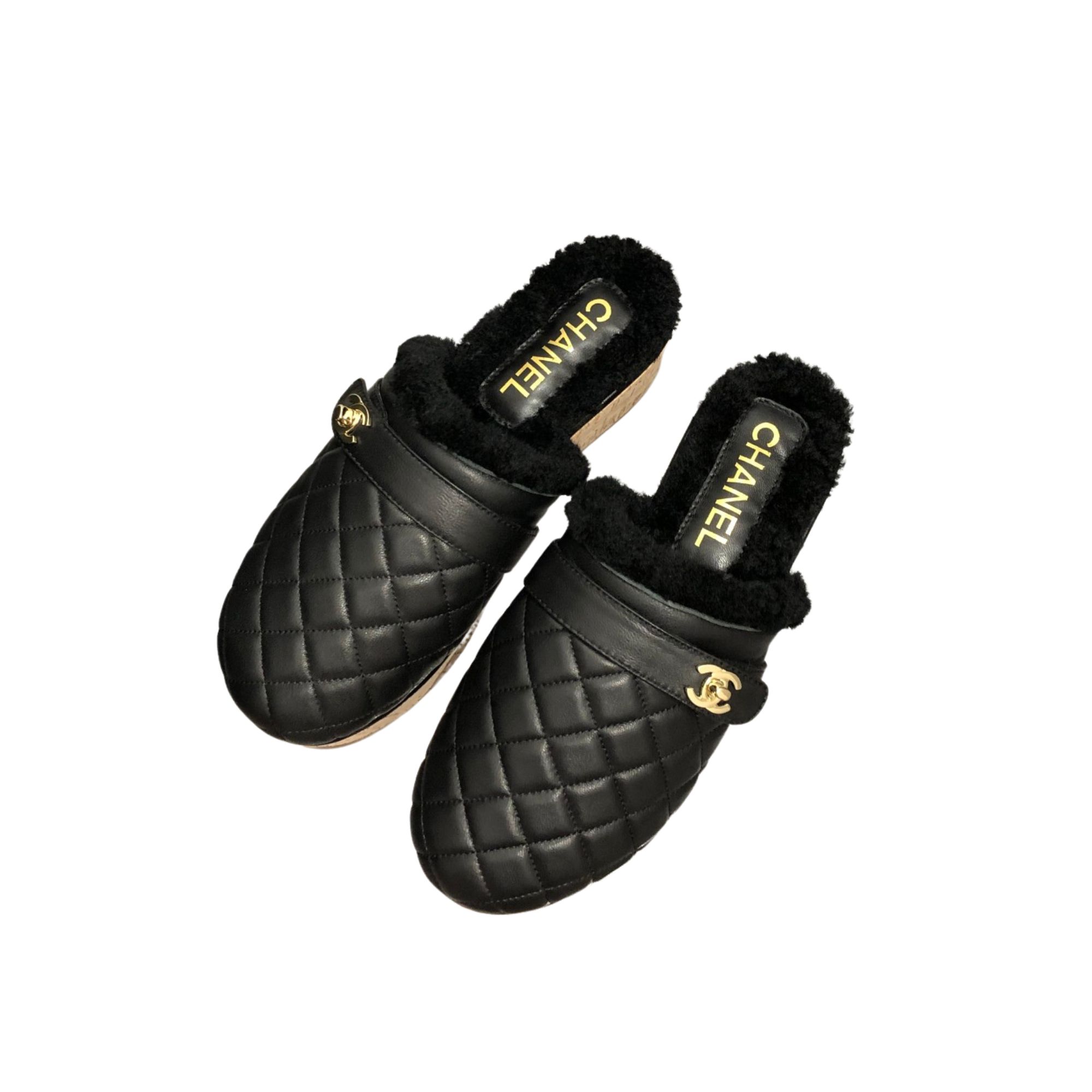 CHANEL MULES BROWN G38271