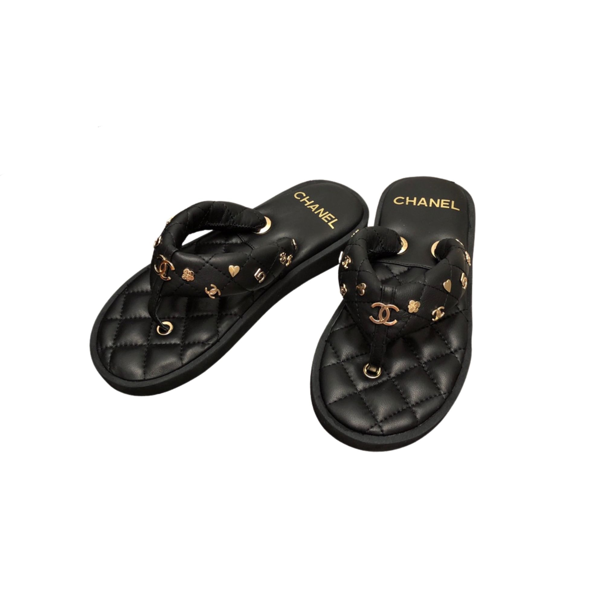 CHANEL MULES BLACK G40118