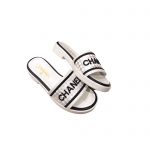 CHANEL MULES WHITE G40118