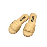 CHANEL MULES YELLOW G39778