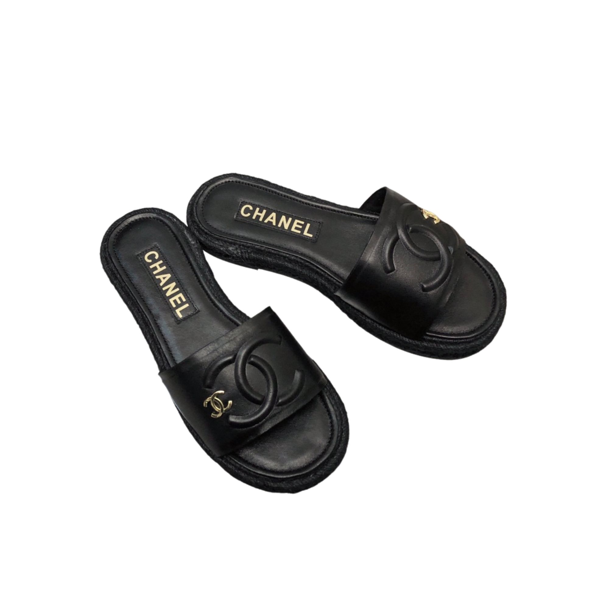 CHANEL MULES BLACK G39778