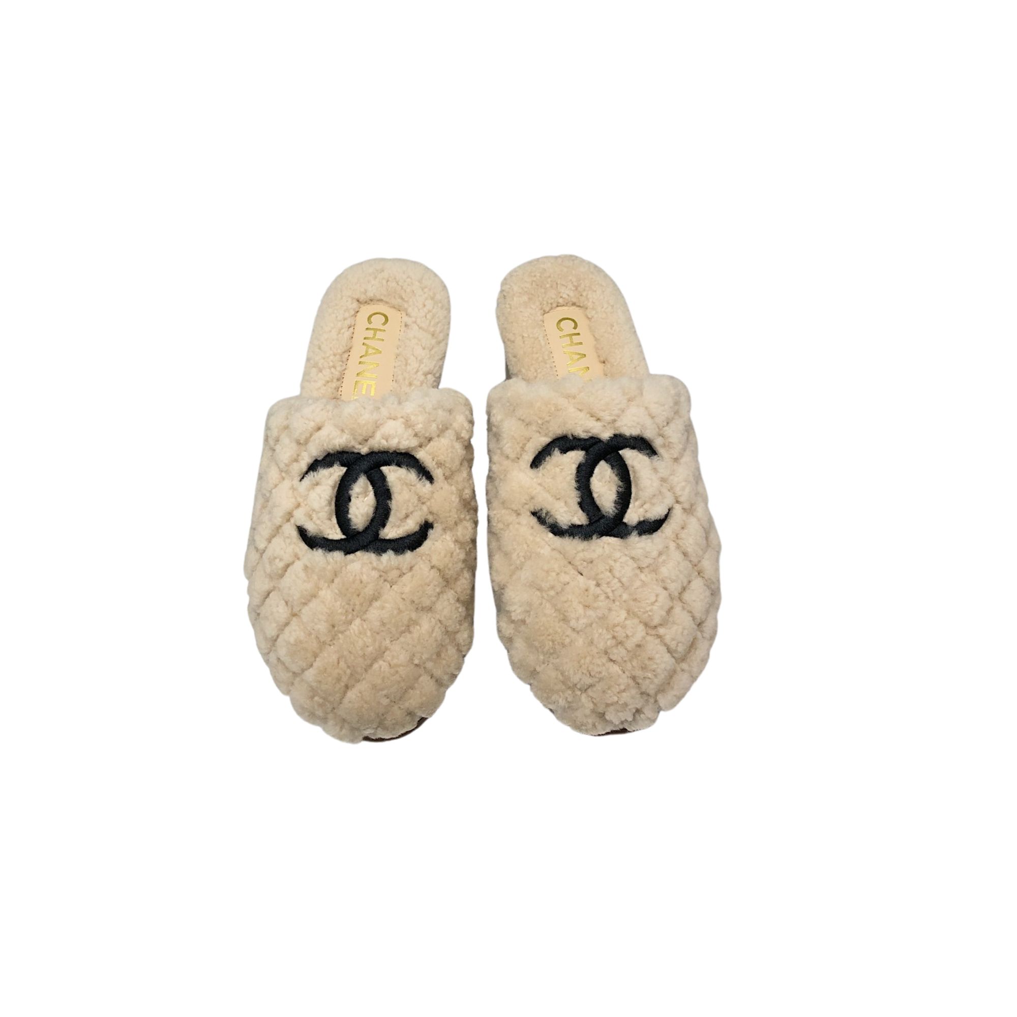 CHANEL MULES BEIGE G39059