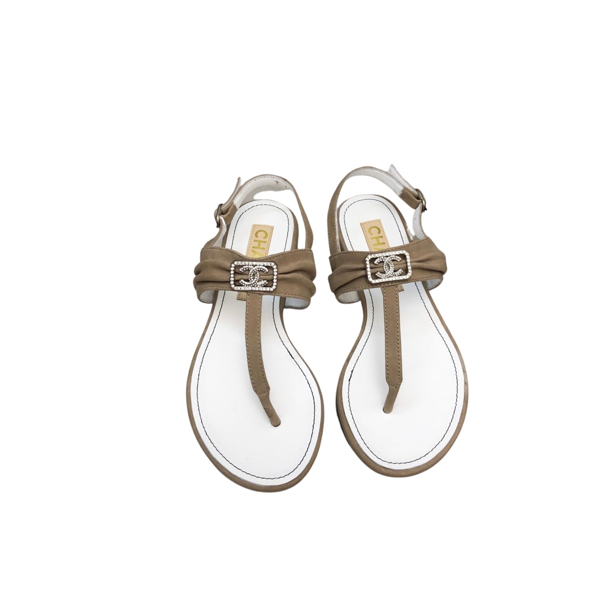 CHANEL SANDALS BEIGE G39667