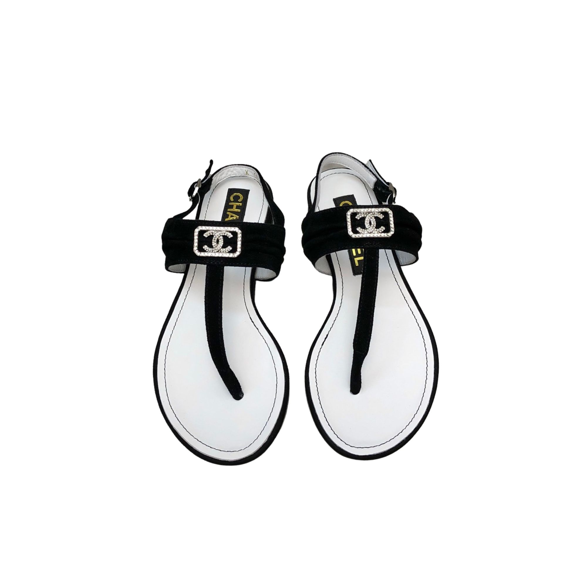 CHANEL SANDALS BLACK G39667