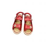 CHANEL DAD SANDALS RED G35927