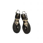 CHANEL SANDALS BLACK G39674
