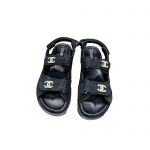 CHANEL SANDALS BLACK G35927