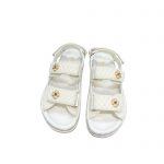 CHANEL SANDALS WHITE G35927