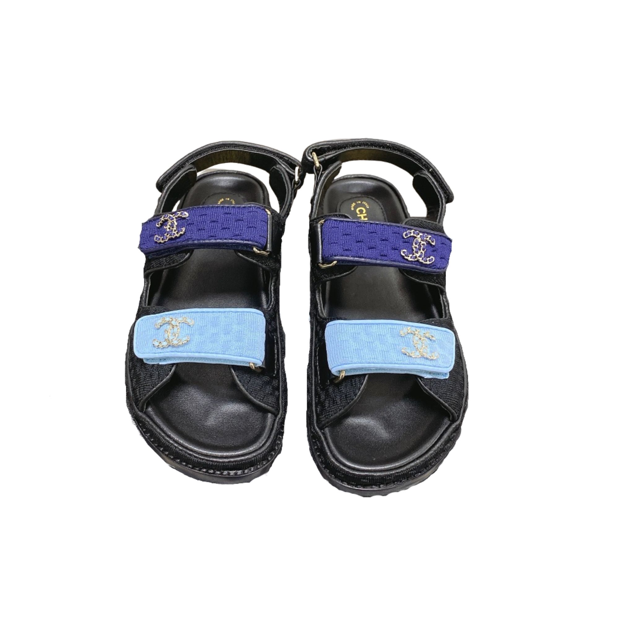 CHANEL SANDALS BLACK G35927