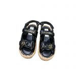 CHANEL SANDALS BLACK G35927