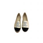 CHANEL ESPADRILLES GOLD G29762