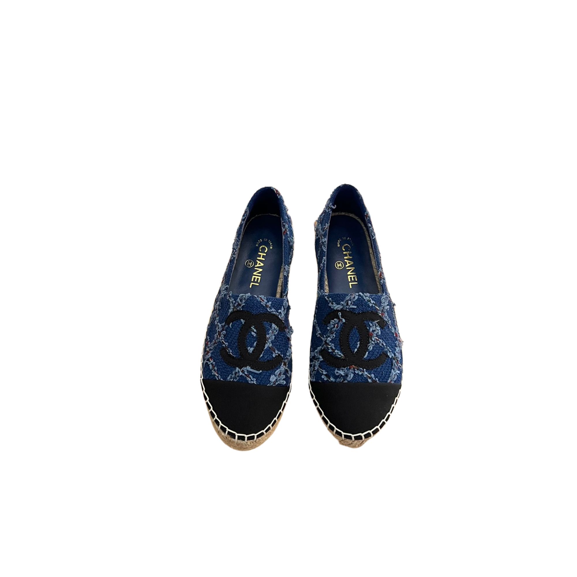CHANEL ESPADRILLES BLUE G29762