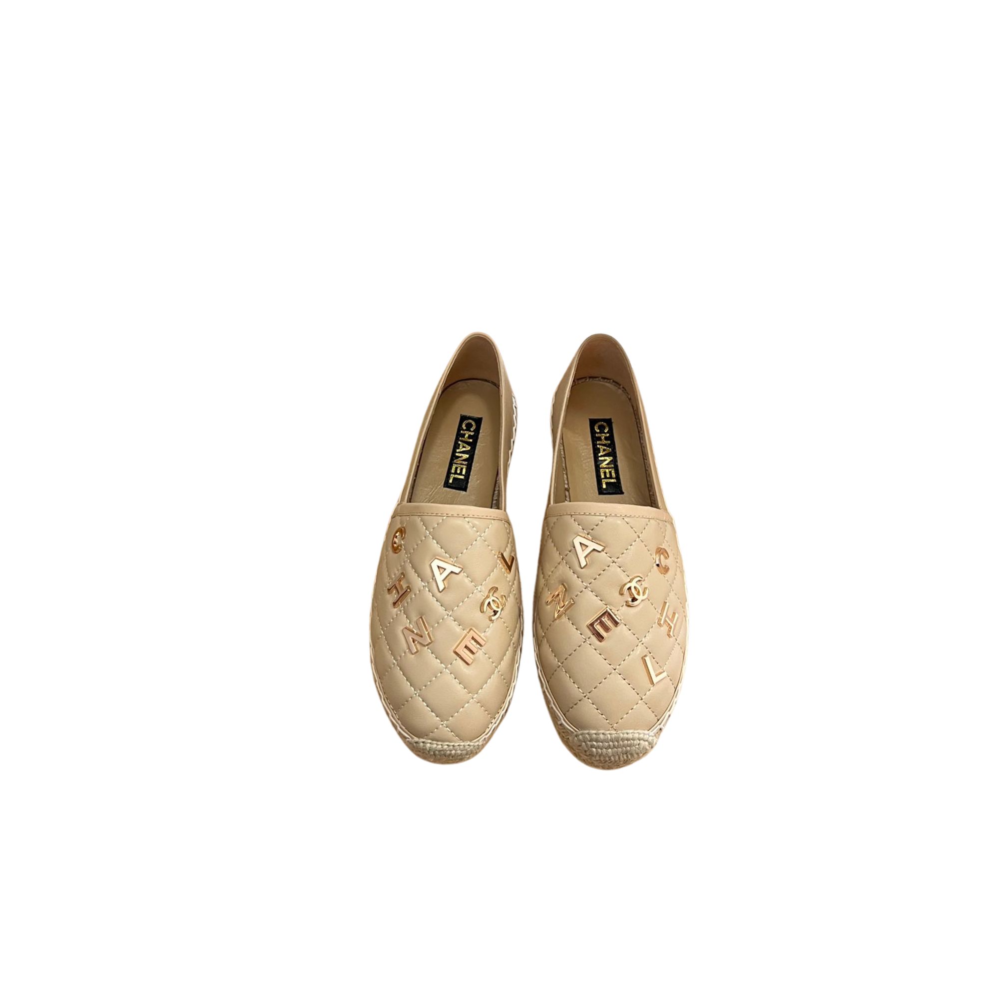 CHANEL ESPADRILLES NUDE G29762
