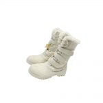 DIOR D-LEADER ANKLE BOOT WHITE KCI733CQC
