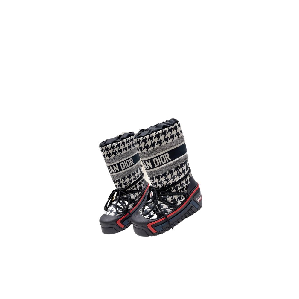 DIOR ALPS SNOW BOOT KCI685OSY BLACK/WHITE