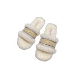 CHRISTIAN DIOR DWAY SLIDE WHITE KCQ551ESK