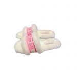 CHRISTIAN DIOR DWAY SLIDE WHITE AND BRIGHT PINK KCQ551ESK