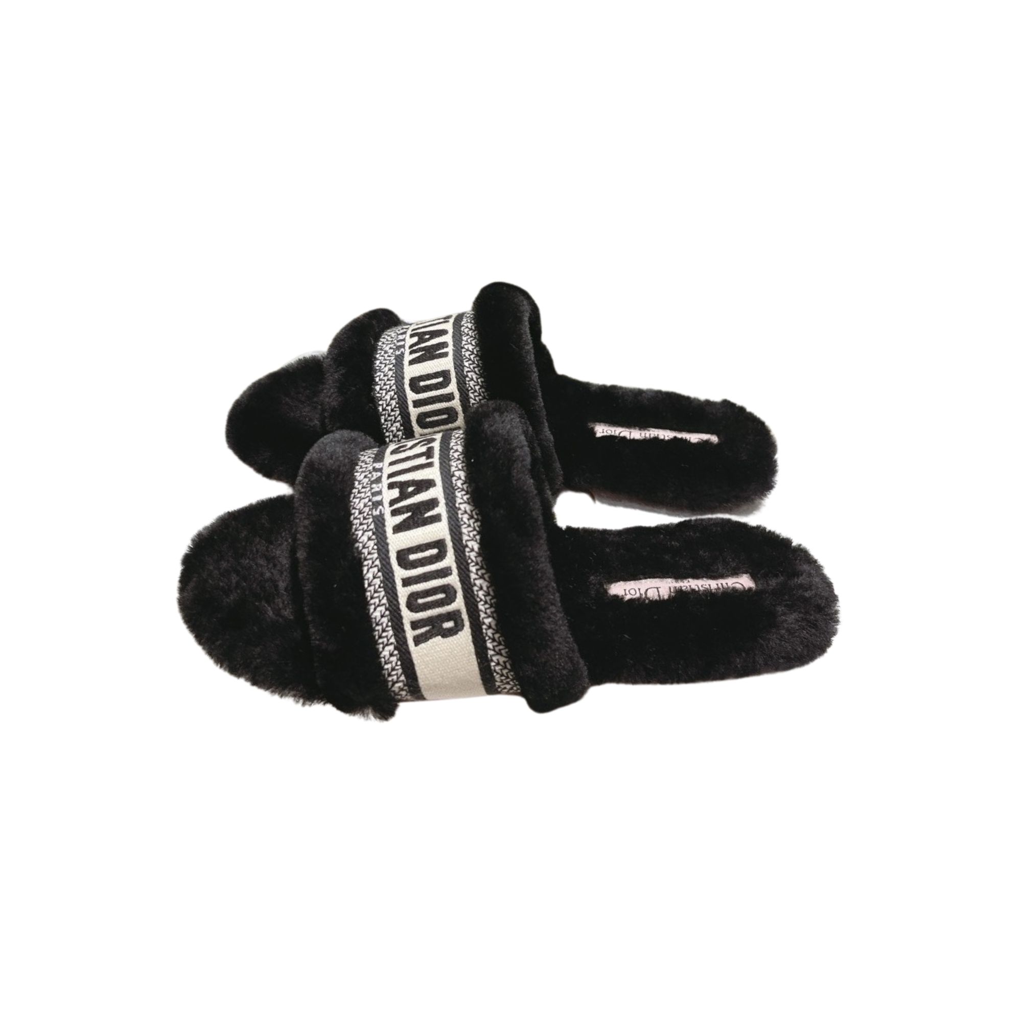 CHRISTIAN DIOR DWAY SLIDE BLACK KCQ551ESK