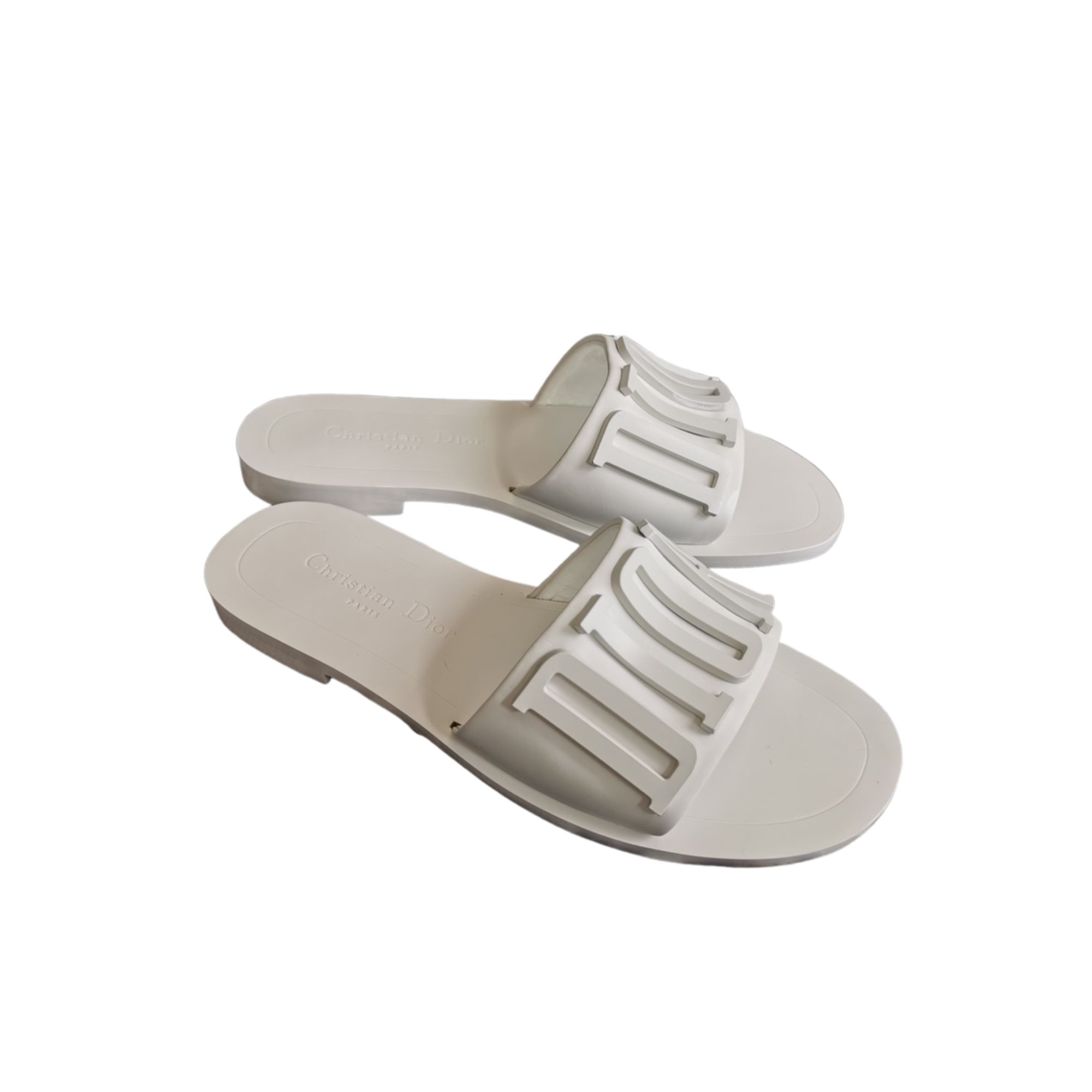 DIOR SLIDE WHITE KCQ266VEA