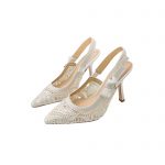 DIOR J'ADIOR SLINGBACK PUMP WHITE KDP945MCM