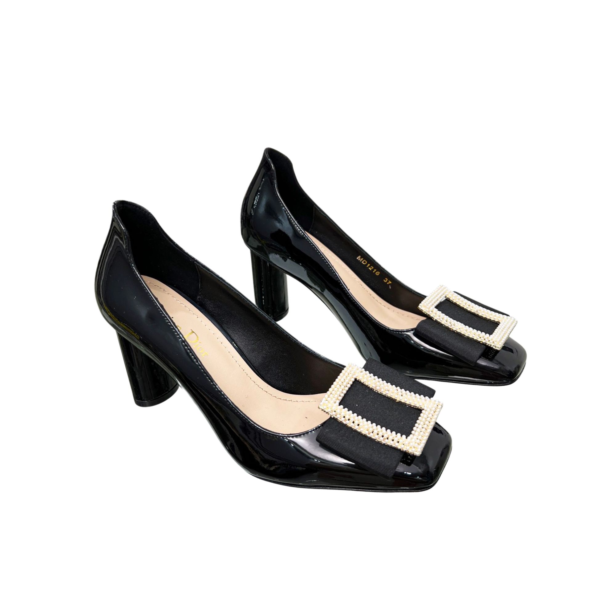 DIOR IDYLLE BALLET PUMP BLACK KDB756PGP