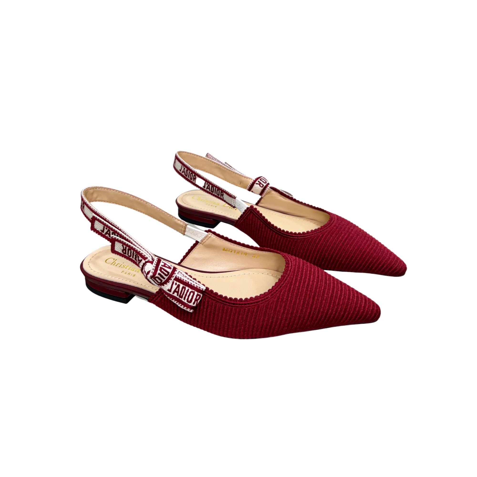 DIOR J'ADIOR SLINGBACK PUMP RED KDC201TFL