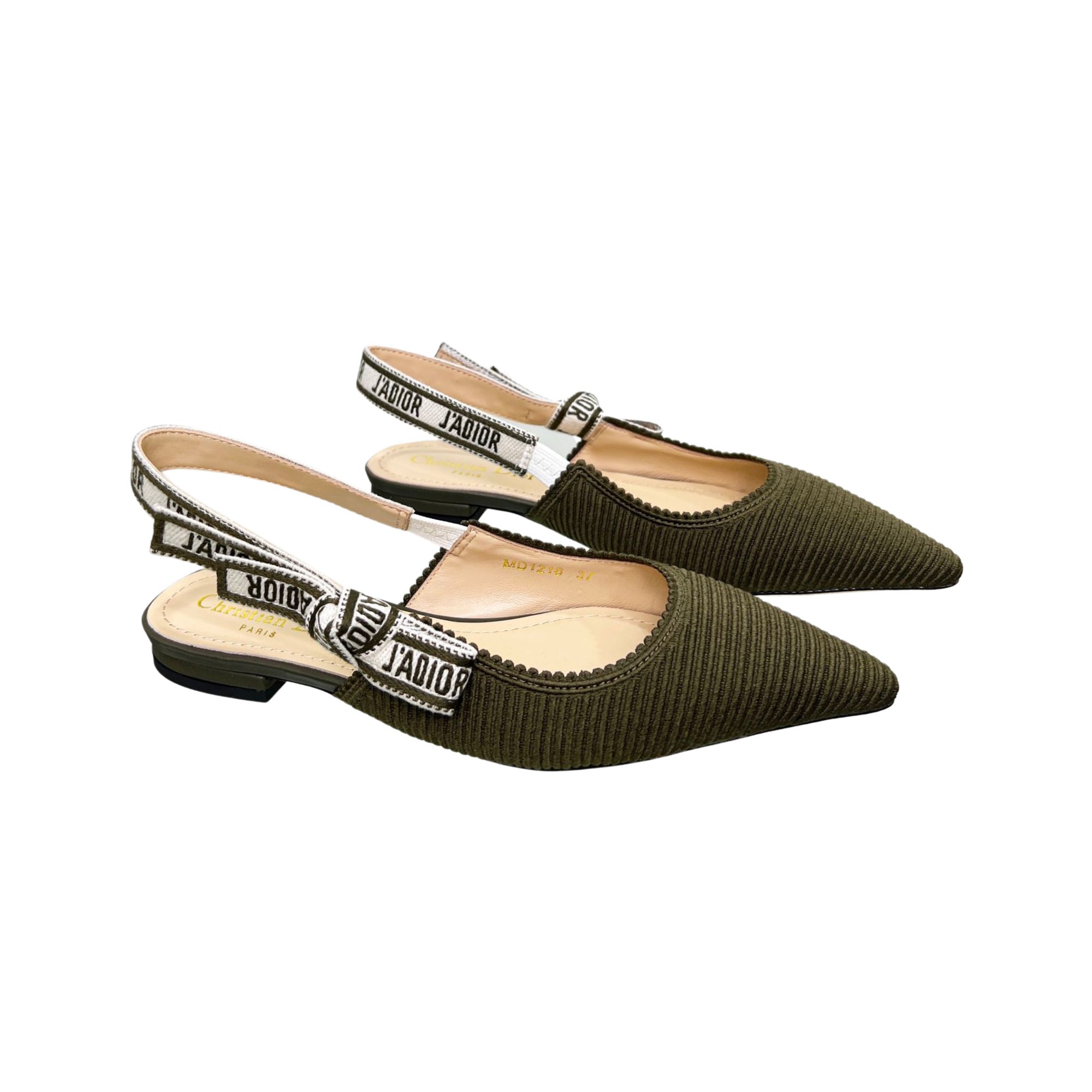 DIOR J'ADIOR SLINGBACK PUMP KHAKI KDC201TFL
