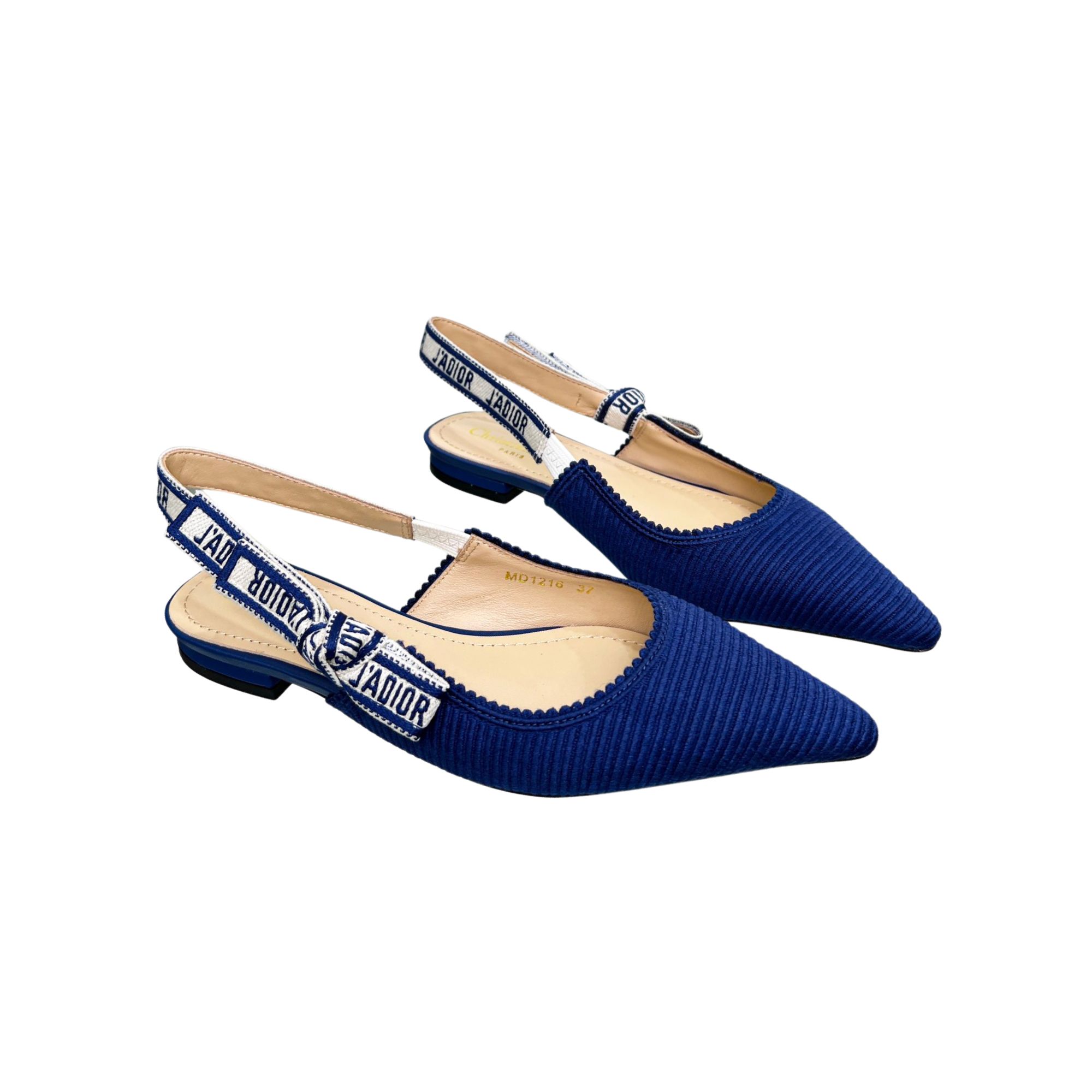 DIOR J'ADIOR SLINGBACK PUMP BLUE KDC201TFL