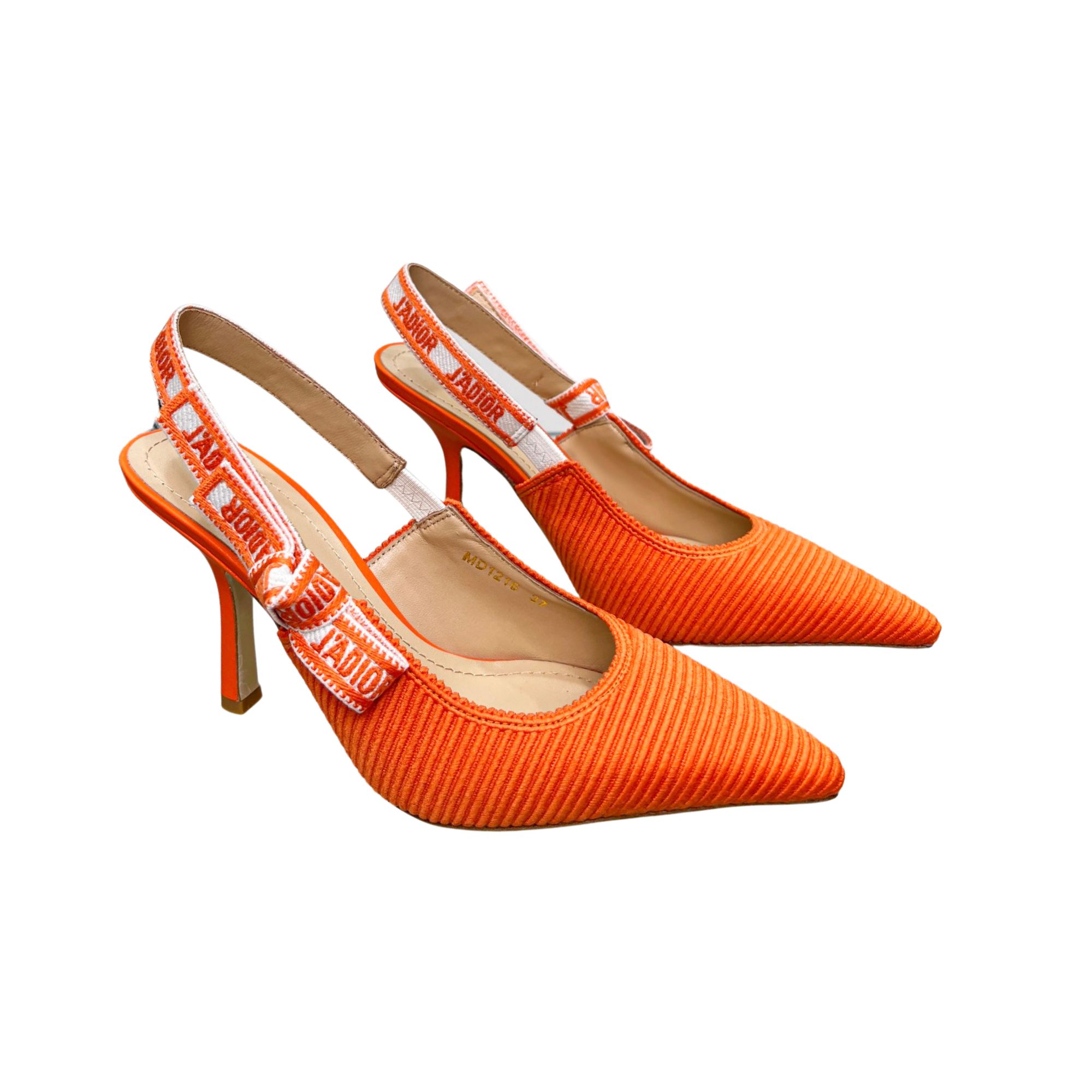 DIOR J'ADIOR SLINGBACK PUMP ORANGE KDC201TFL