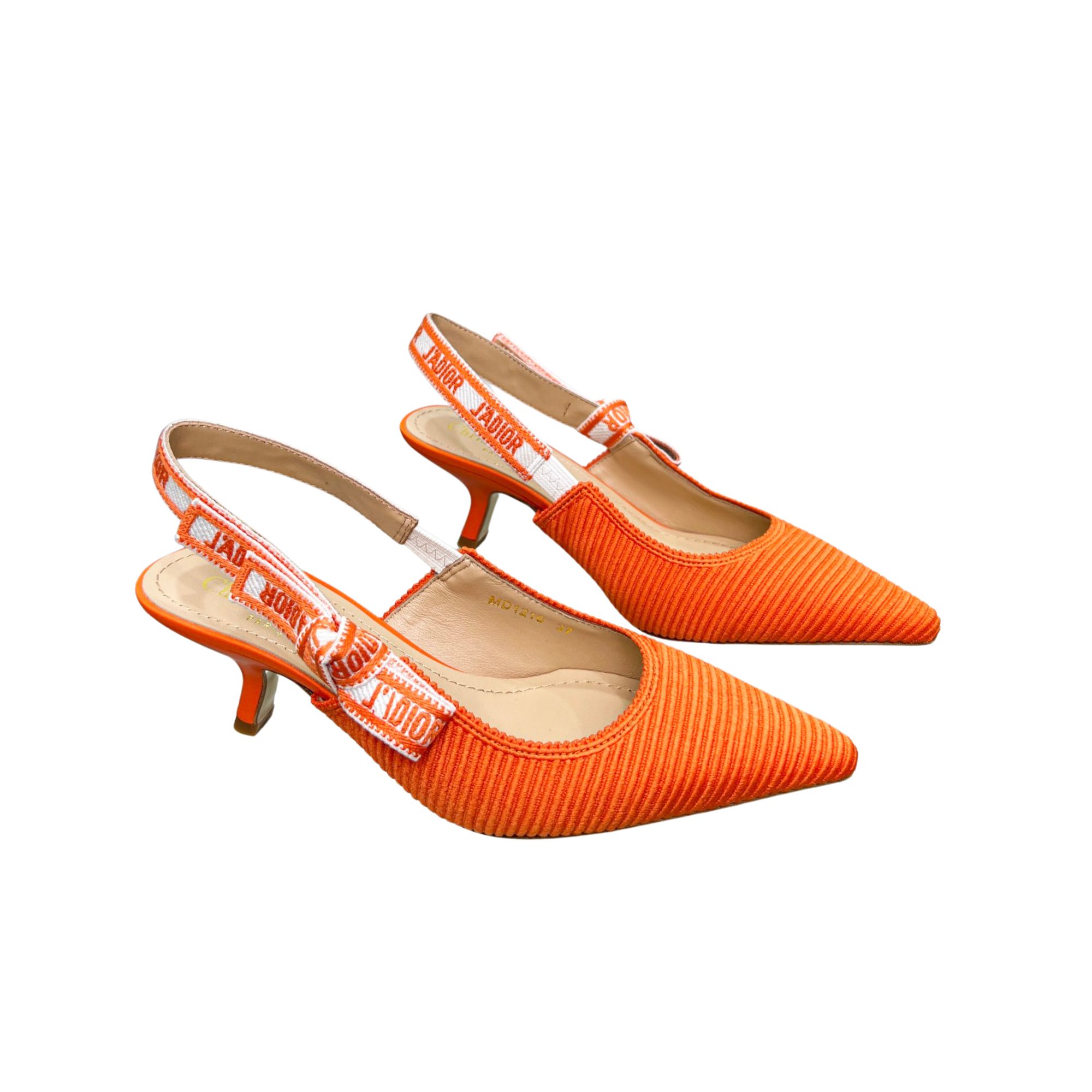 DIOR J'ADIOR SLINGBACK PUMP ORANGE KDC201TFL