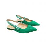 DIOR J'ADIOR SLINGBACK PUMP GREEN KDC201TFL