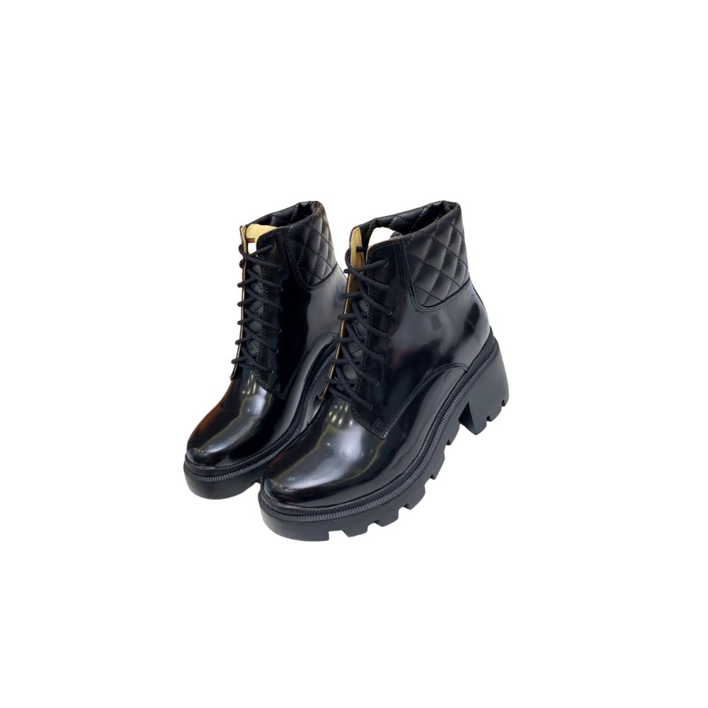 GUCCI WOMEN'S GG ANKLE BOOT BLACK ‎659691