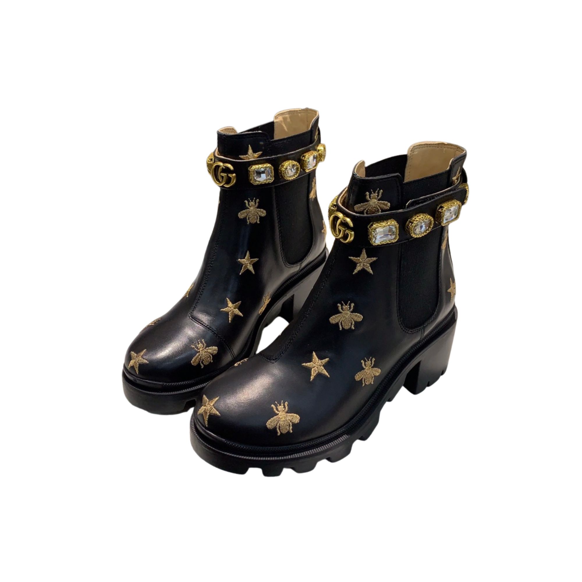 GUCCI ANKLE BOOT BLACK 550036