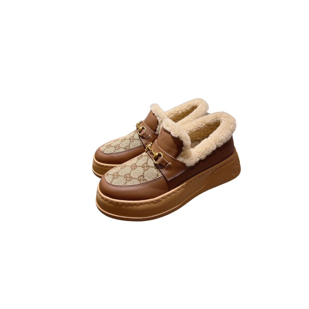 GUCCI HORSEBIT ANKLE BOOT CAMEL BROWN 550036