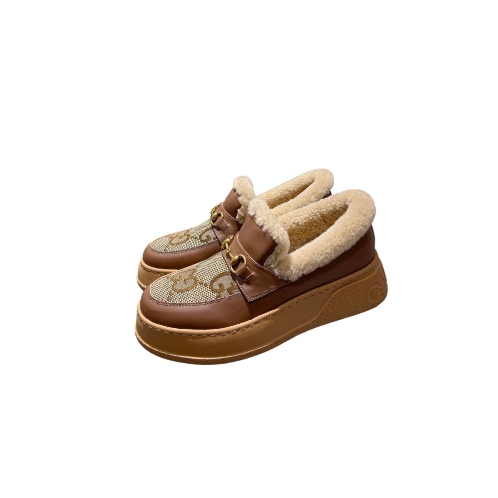 GUCCI HORSEBIT ANKLE BOOT CAMEL BROWN 550036