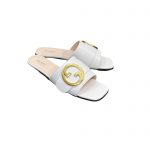 GUCCI DOUBLE G SLIDE WHITE 646169
