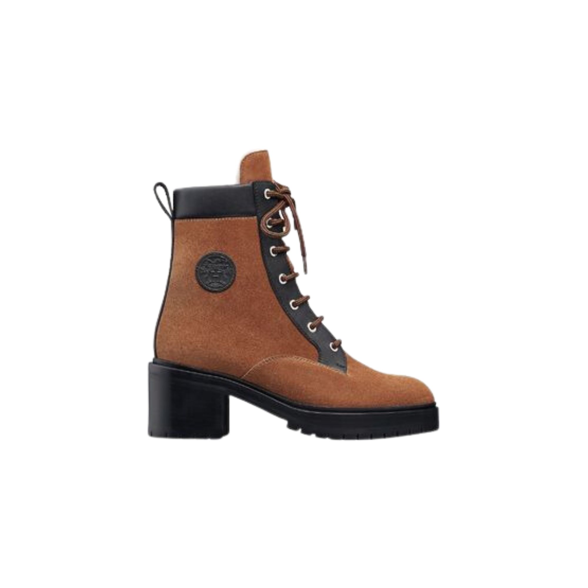 HERMES BRIDGE ANKLE BOOT BROWN H202130Z