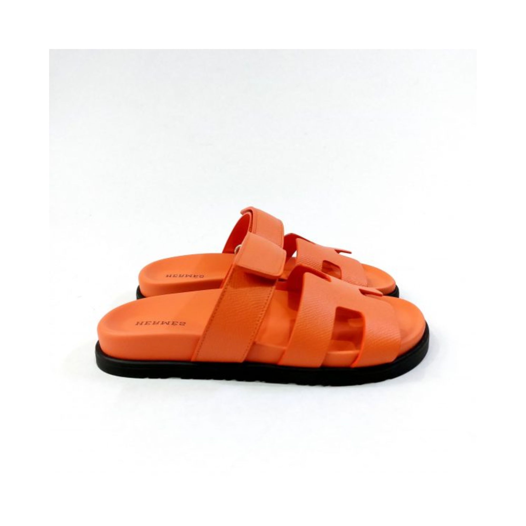 HERMES CHYPRE SANDAL ORANGE H222153Z