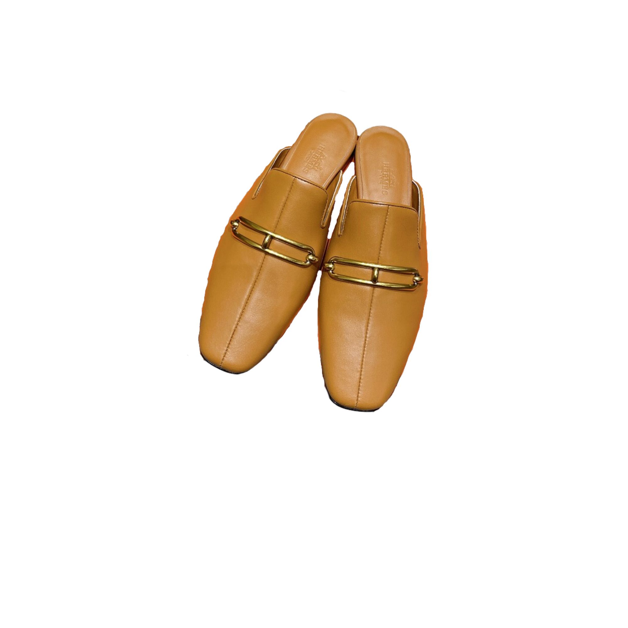 HERMES ESMEE MULE BROWN H221156Z