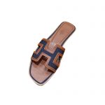 HERMES OASIS SANDAL BROWN H222302Z