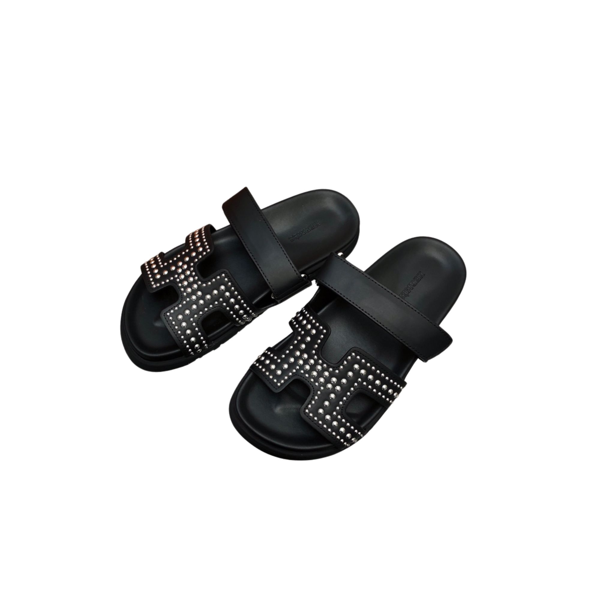 HERMES CHYPRE SANDAL BLACK H222153Z