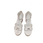 HERMES ELDA ESPADRILLE WHITE H221143Z