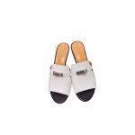 HERMES CUTE SANDAL WHITE H212221Z