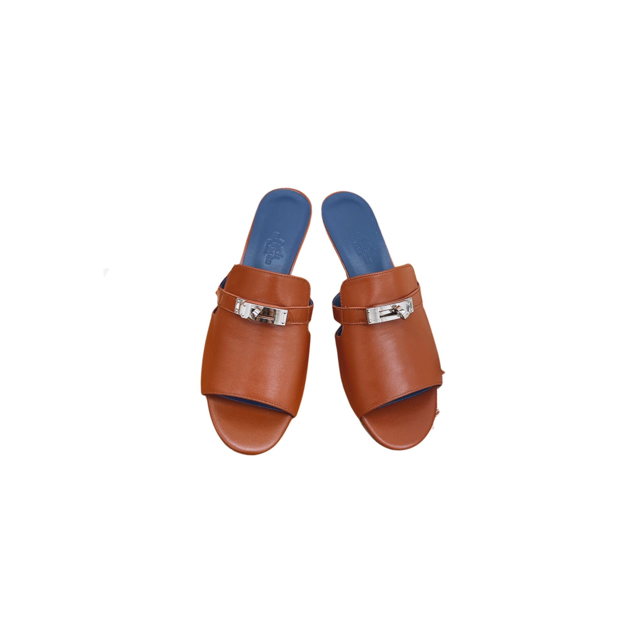 HERMES CUTE SANDAL BROWN H212221Z