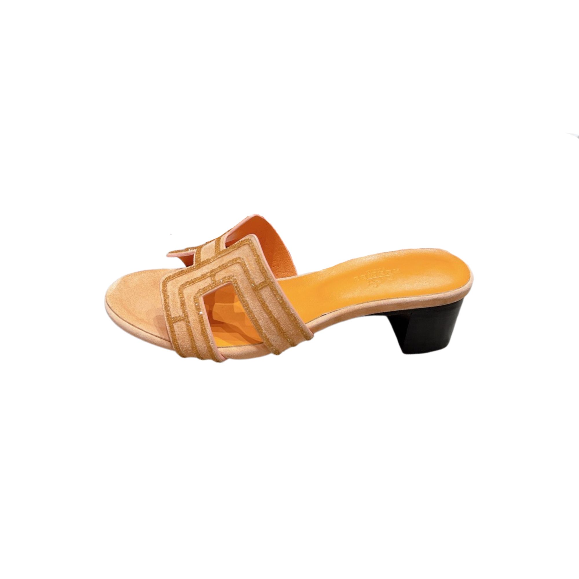 HERMES OASIS SANDAL BEIGE H221257Z