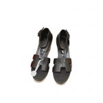 HERMES ELDA ESPADRILLE BLACK H221143Z