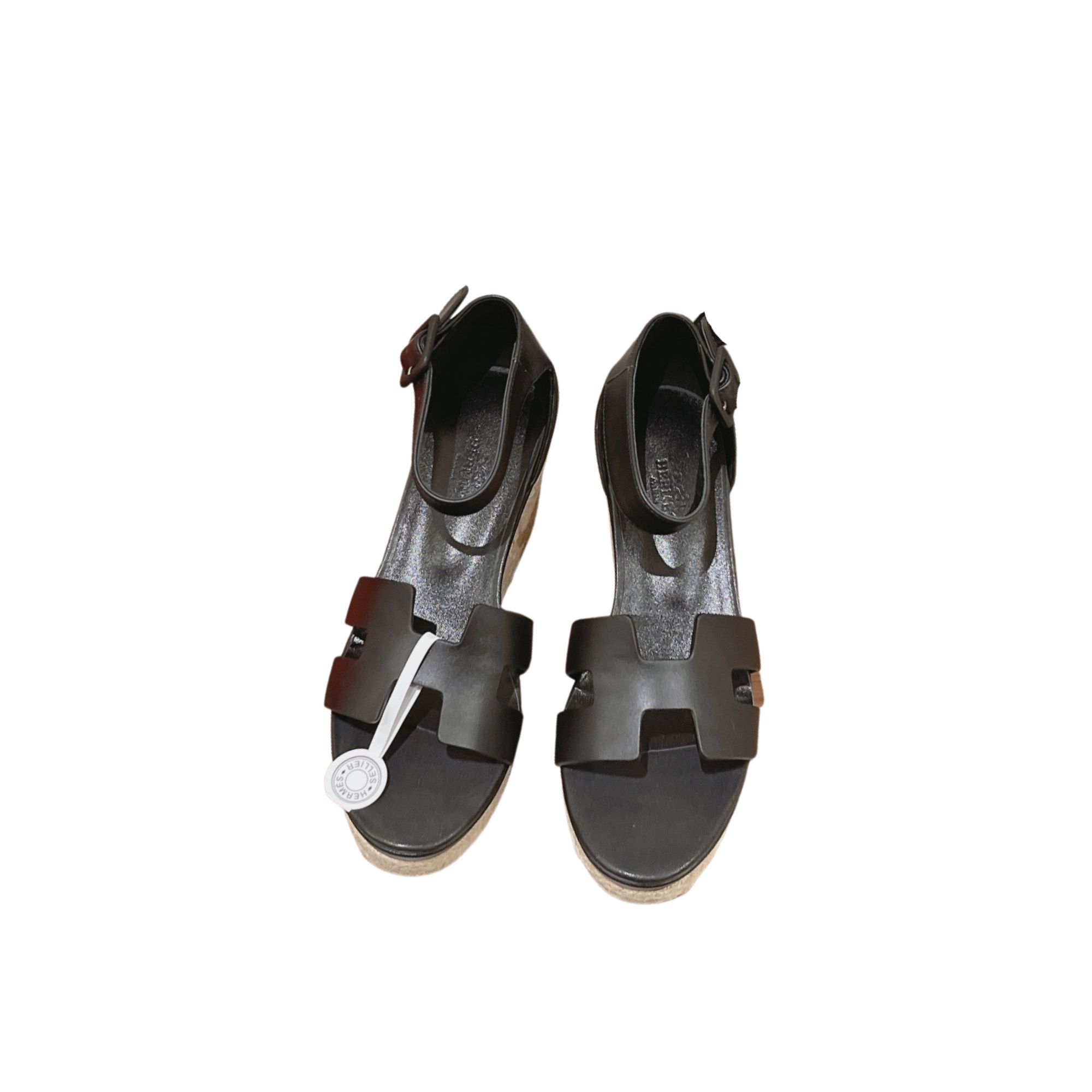 HERMES ELDA ESPADRILLE BLACK H221143Z