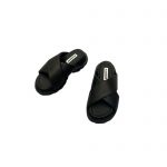 JIL SANDER PADDED SLIDES BLACK J15WP0043