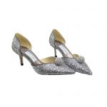 JIMMY CHOO SABINE 85 SILVER SABINE85