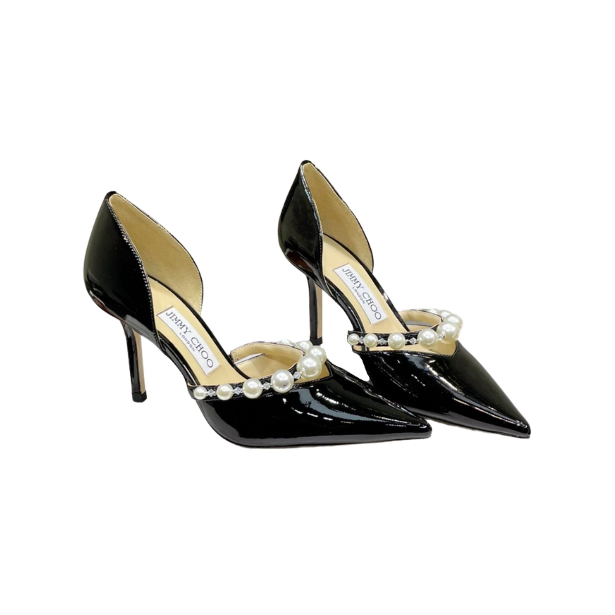 JIMMY CHOO AURELIE 85 BLACK AURELIE85XKM